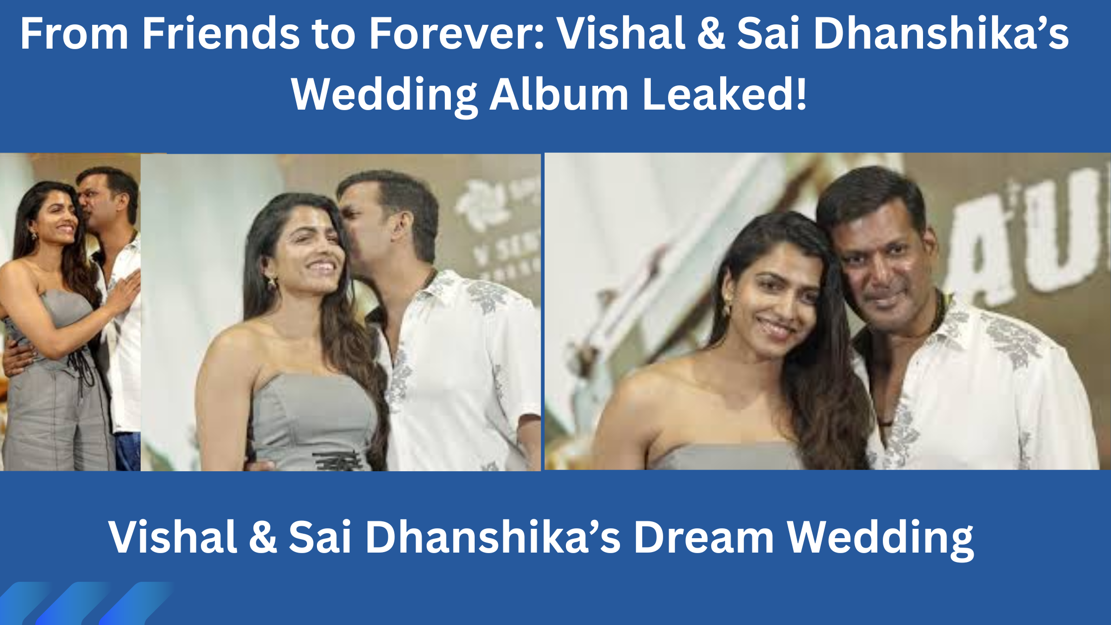 Vishal and Sai Dhanshika’s Shocking Age Gap Exposed! 💑 Secrets of Their Love Story & Bollywood Drama