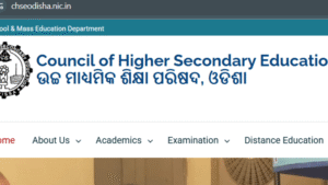 chse odisha 12th result 2025