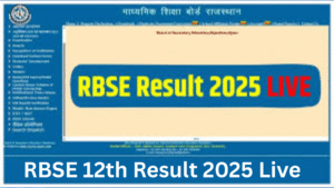 RBSE 12th Result 2025