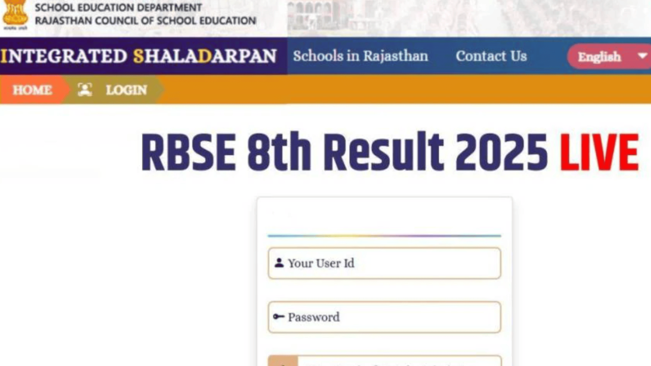 Rajasthan Board 8th Class Result 2025 Declared: Check Roll Number, District-Wise Performance, and More