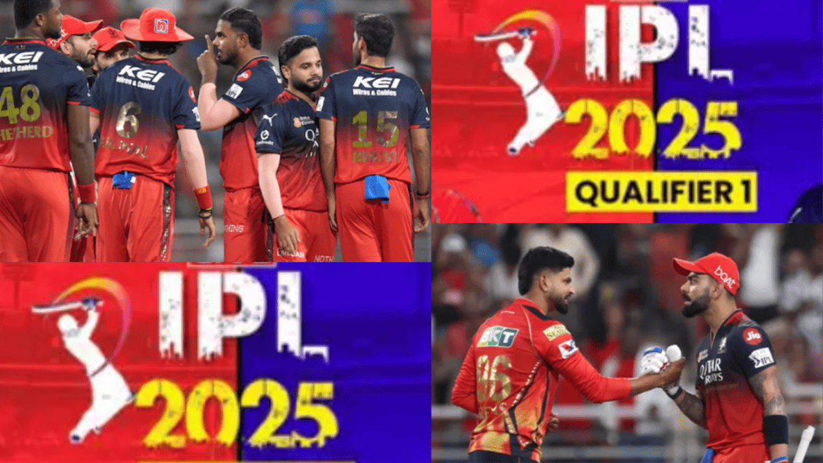 PBKS vs RCB LIVE SCORE: RCB CRUMBLE PUNJAB! 60/6 Carnage as Hazlewood, Bhuvi Storm Qualifier 1