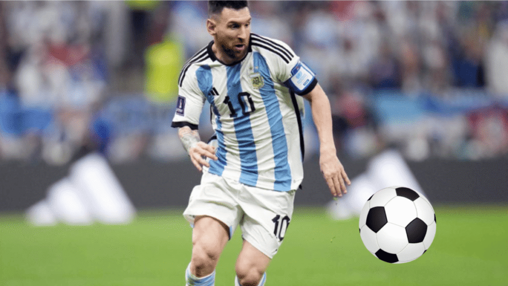 Chile vs Argentina Lionel Messi